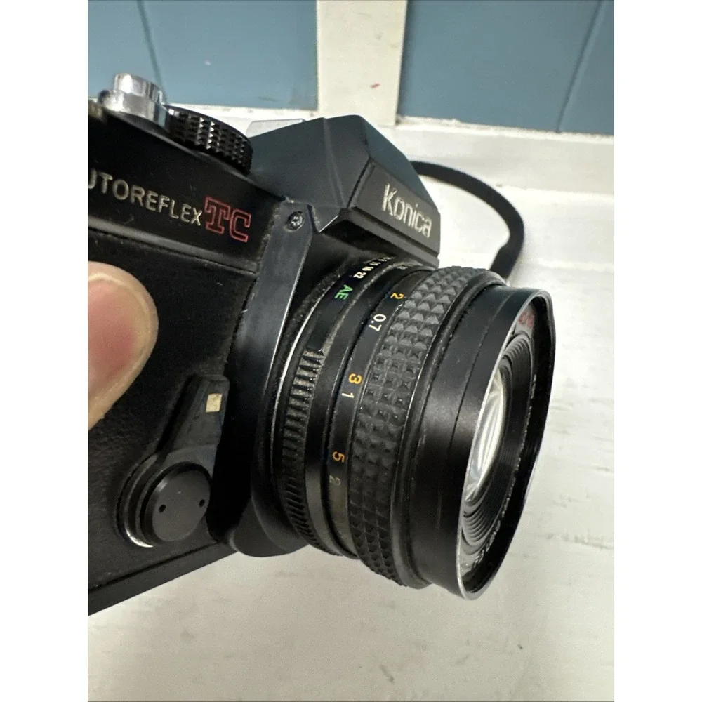 Konica  Autoreflex TC‎ 35mm SLR camera with 50mm F1.4 lens UNTESTED